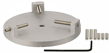 EM-Tec R51 bulk sample holder for up to Ø51mm, aluminium, M4
